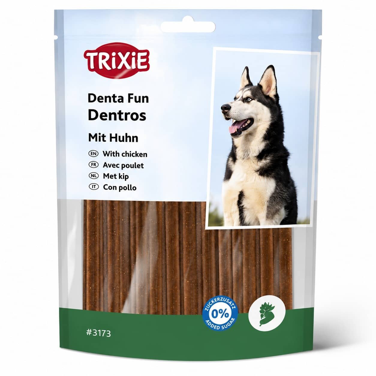 TRIXIE DENTROS gardums suņiem veseliem zobiem ar mājputnu gaļu 180g
