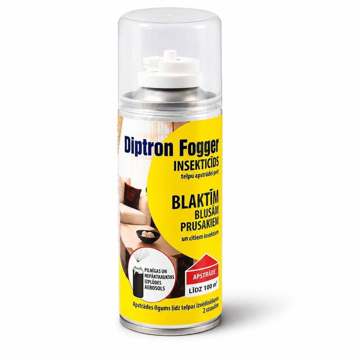 Diptron Fogger automātiskais aerosols pret blaktīm un kukaiņiem 150 ml