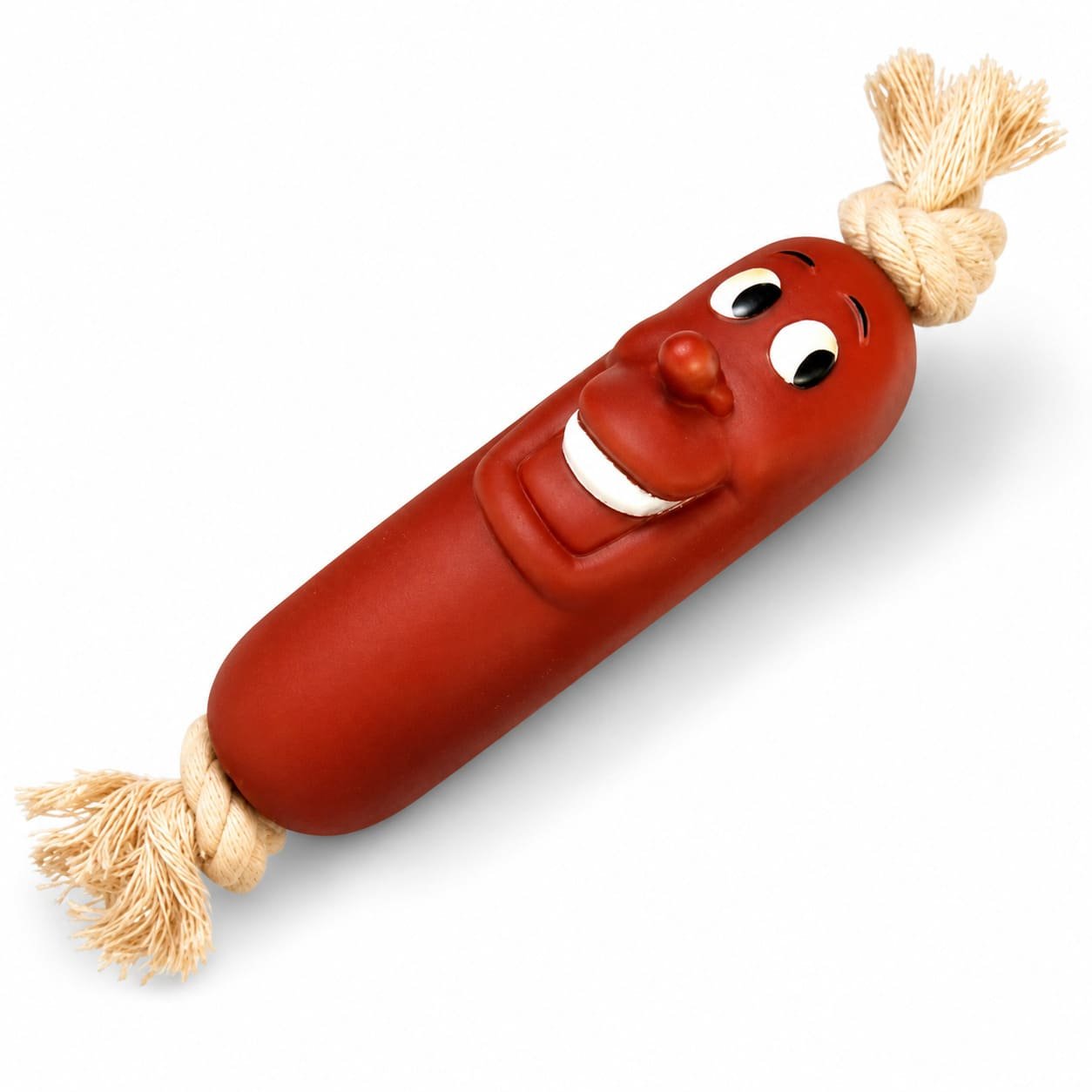 Trixie Sausage vinila cīsiņš ar virvi suņiem 11 cm
