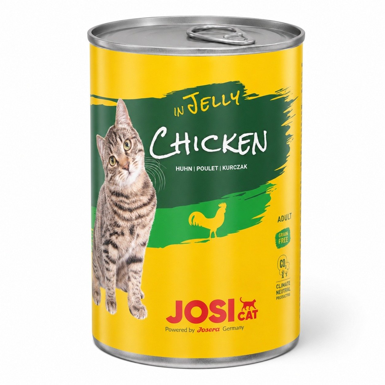 Josera JosiCat Jelly Chicken konservi kaķiem ar vistu želejā 400 g