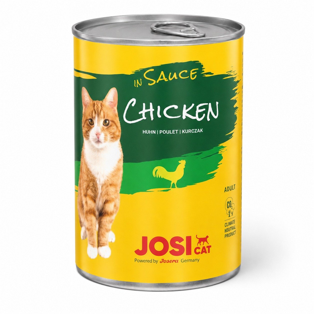 Josera JosiCat Sauce Chicken konservi kaķiem ar vistu mērcē 415 g