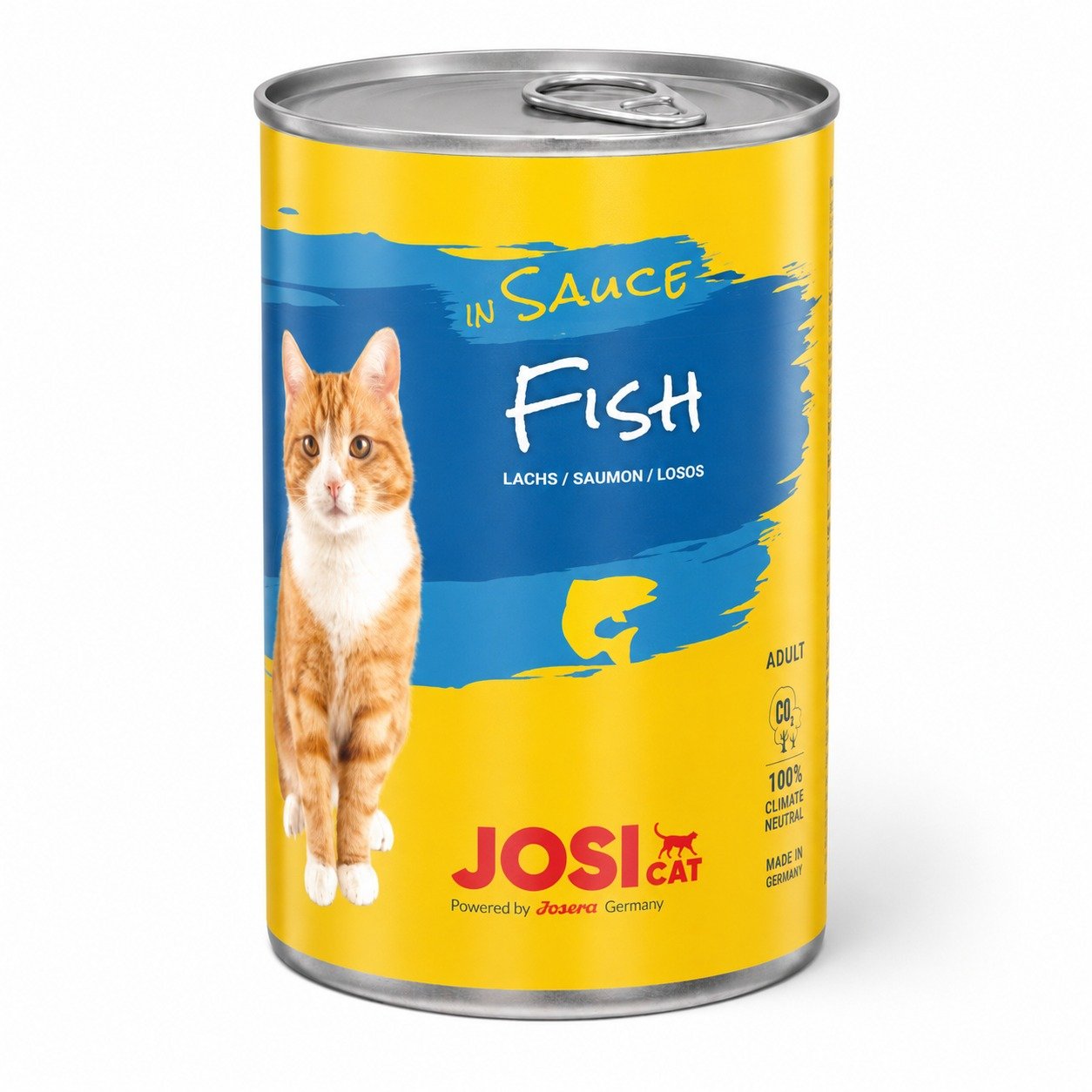 Josera JosiCat Sauce Fish konservi kaķiem ar zivīm mērcē 415 g