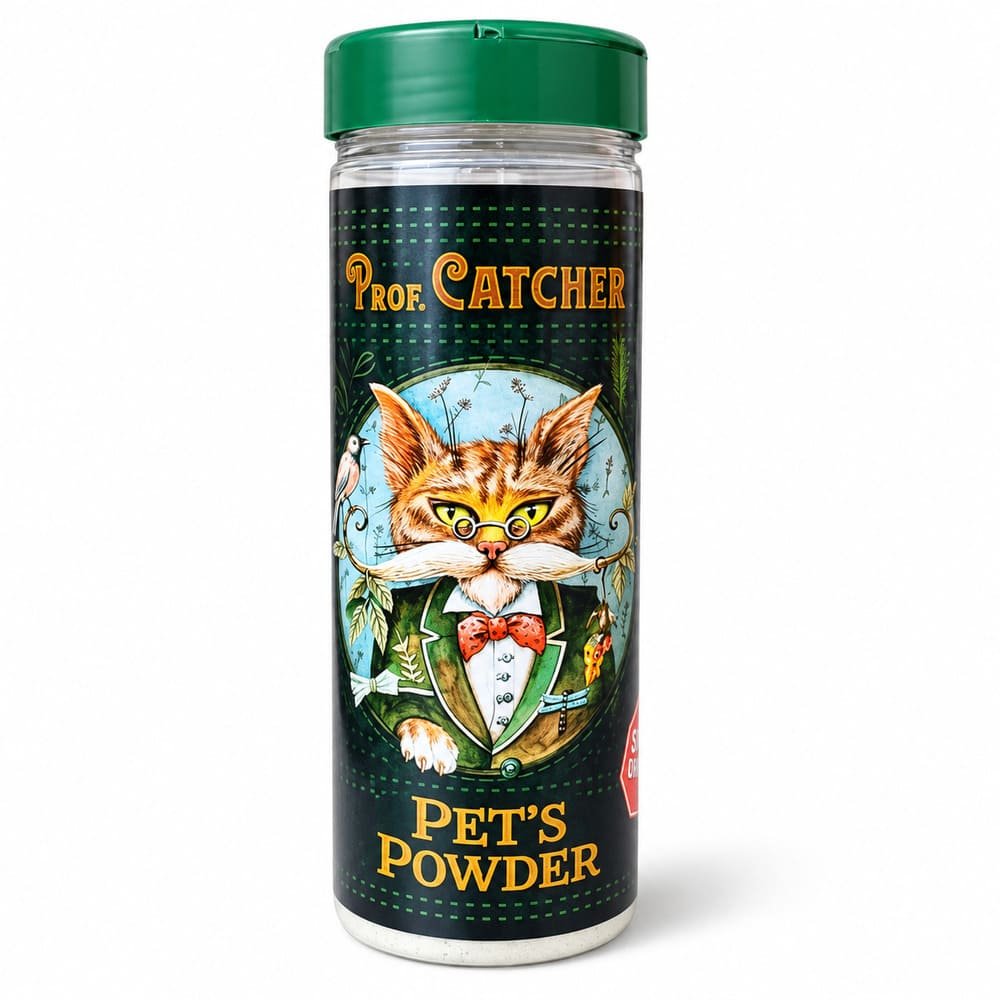 Prof. Catcher Cat Urine Stop smaku un traipu noņēmējs pulveris ar ceolītu 300 g