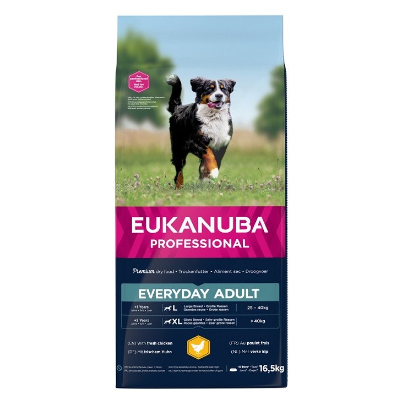 Eukanuba Large Chicken suņu barība ar vistu 16.5 kg