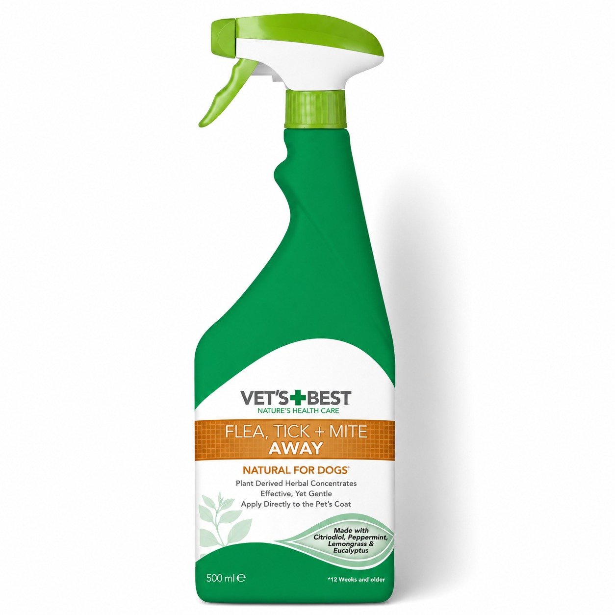Vet's Best sprejs pret blusām un ērcēm suņiem 500 ml