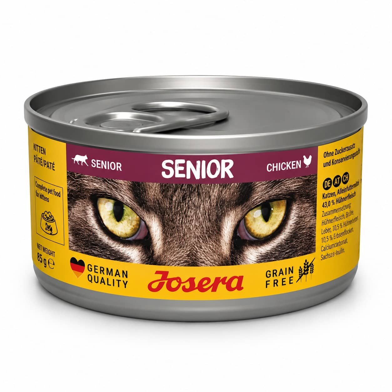 Josera Cat Senior Chicken konservi kaķiem senioriem ar vistu 85 g
