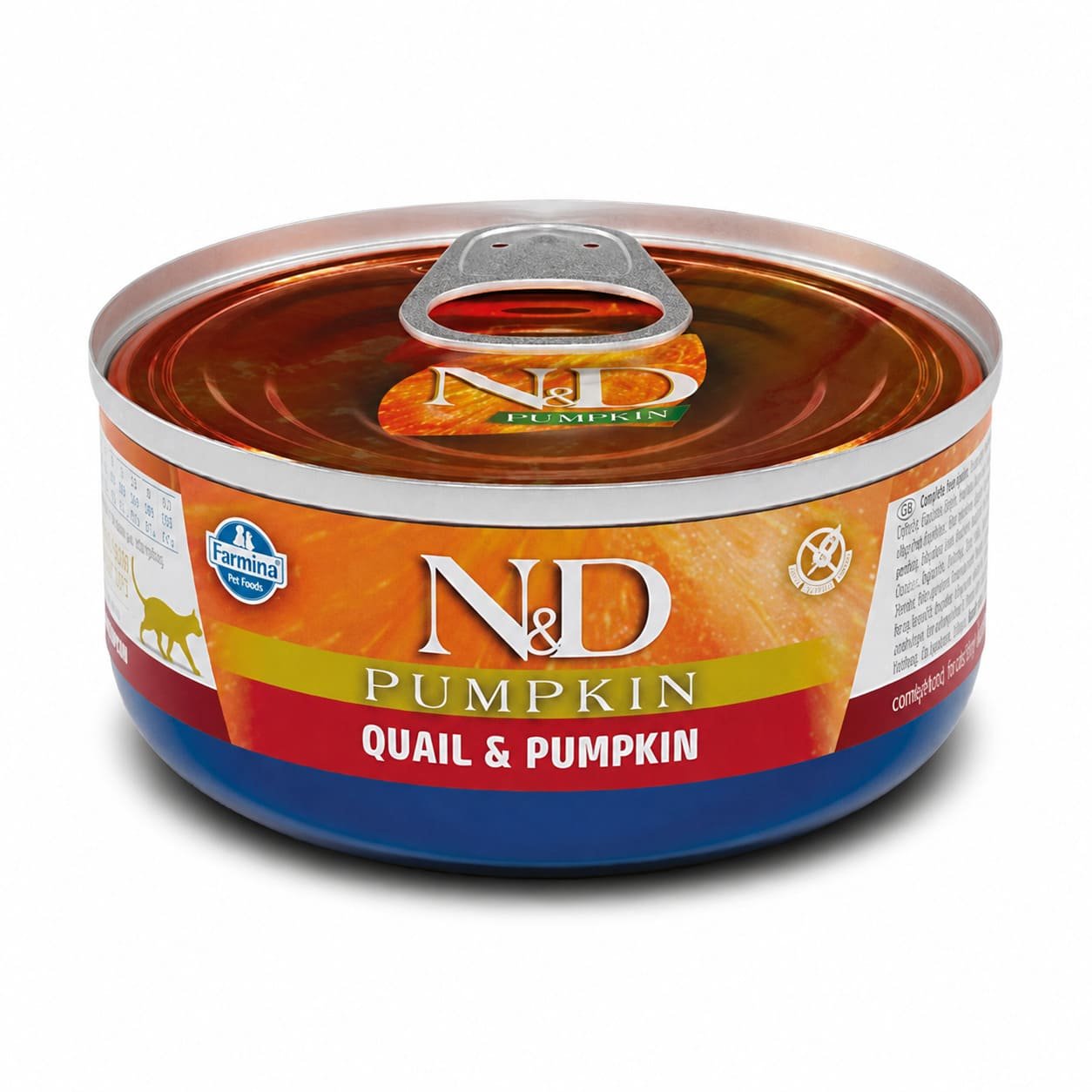 Farmina N&D Pumpkin Quail konservi kaķiem ar paipalu 70 g