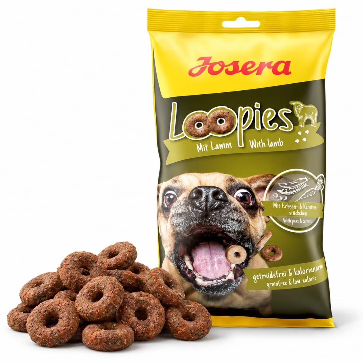 Josera Loopies Lamb cepumi suņiem ar jēru 150 g